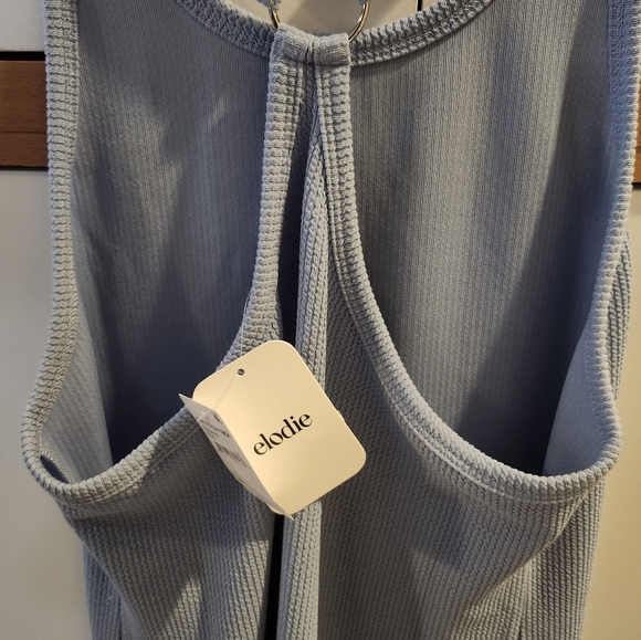 NWT- ELODIE Nordstrom Ribbed Knit Mini Dress with O-Ring on back. Size Large $15 - Picture 5 of 16